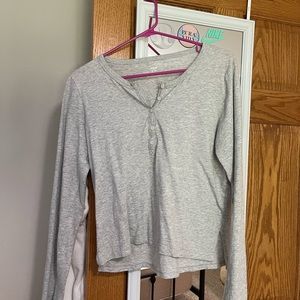 AERIE cropped long sleeve